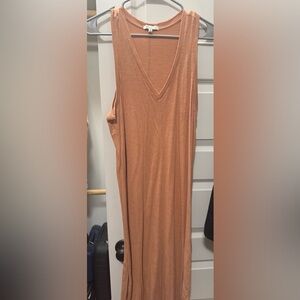 Z Supply Women's Maxi Dress in Rust Orange